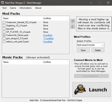 shogun 2 pack file manager|pack file manager total war.